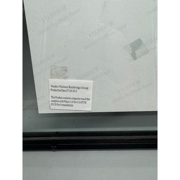 Black landscape creek trees nature photo Picture Frame layered 11.5x14.5" READ - Picture 12 of 13